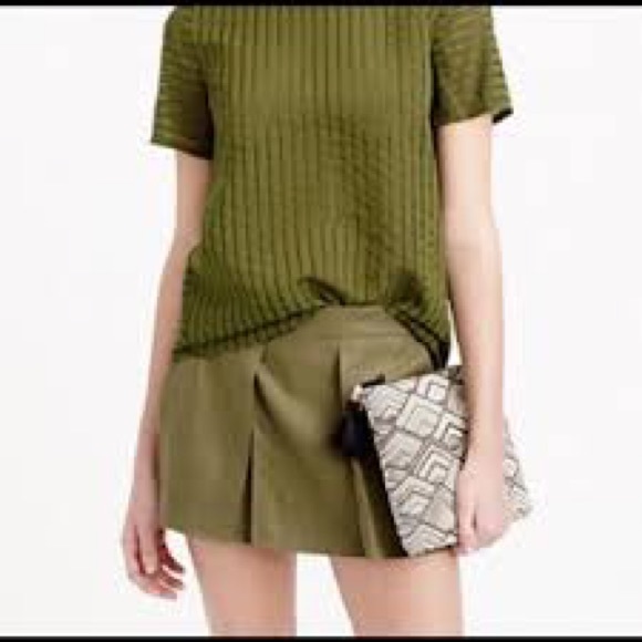 NWOT JCrew crossover shorts (skort) - Picture 2 of 8